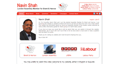 Desktop Screenshot of navinshah.com