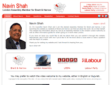 Tablet Screenshot of navinshah.com
